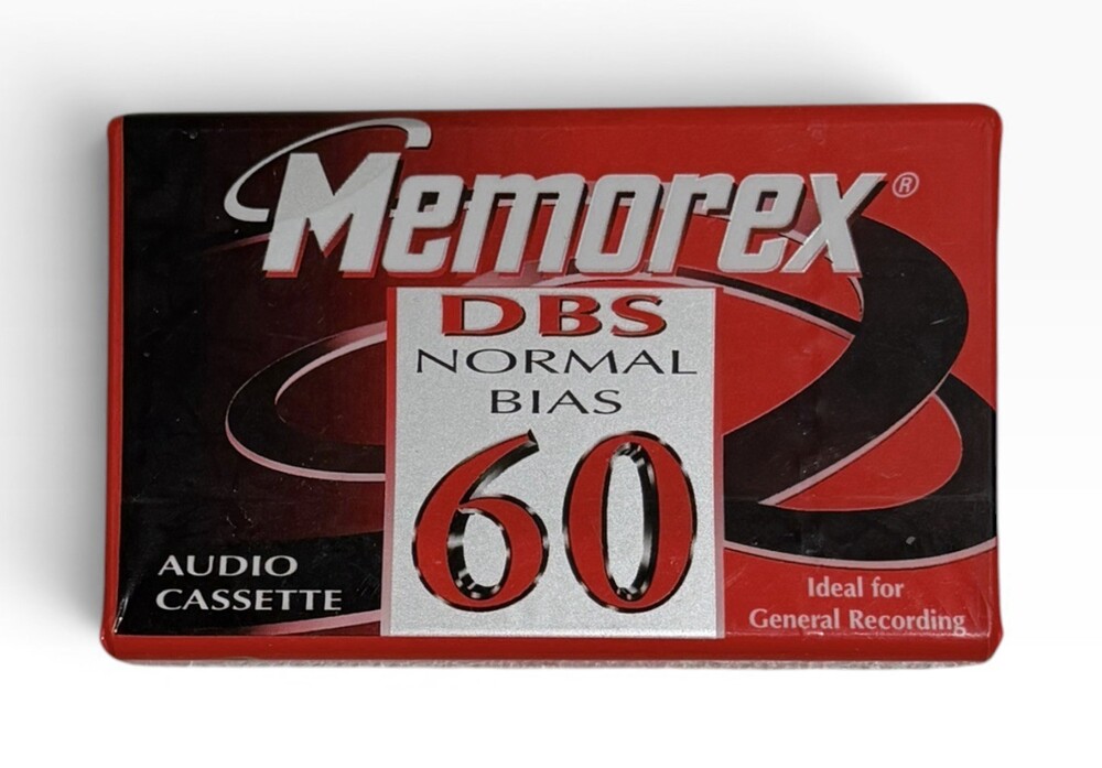 Memorex DBS 60 Normal Bias Type I Audio Cassette Tape Sealed New